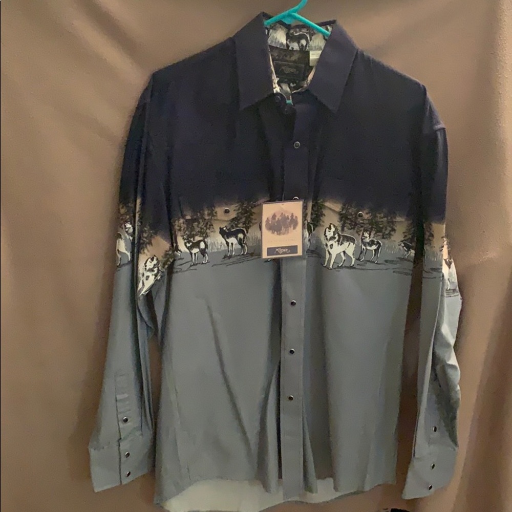 Men’s Country Western Shirt NEW NEVER WORN